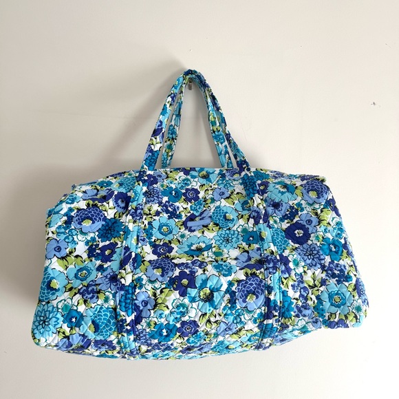 Vera Bradley Handbags - Vera Bradley Large Duffel Bag in Blueberry Blooms